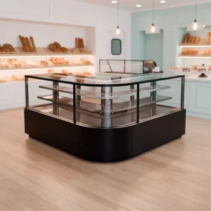 Supermarket Equipment 3 Layer Display Cooler for Cake Bakery Dessert