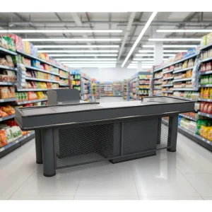 Supermarket Equipment Checkout Counters Grocery Store Check Out Counter Cash Counter Table