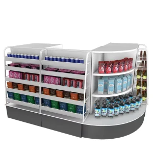 Supermarket Equipment Gondola Supermarket Shelf Checkout Counter