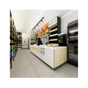 Supermarket Equipment Racks Design Layout Modern