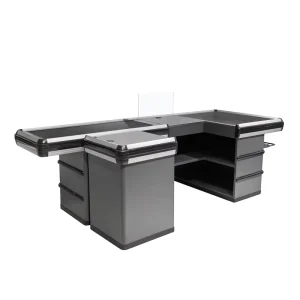 Supermarket Express Checkout Counter for Supermarket Cashier Desk Counter
