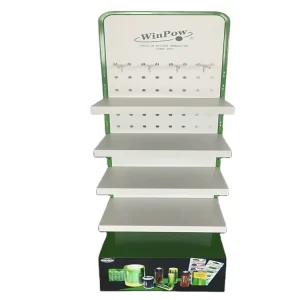 Supermarket Floor Retail Store Product Display Unit Stands Metal Display Racks