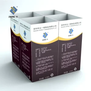 Supermarket Free Advertising Retail Carton Floor Cardboard Retail Square Dump Bin Display Boxes