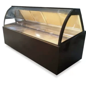 Supermarket Fridge Equipment Showcase Fresh Meat Cooked Food Display Cabinet
