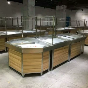 Supermarket Fruit and Vegetable Display Rack Shelf Grocery Store Fruit Shelf Display Rack Market