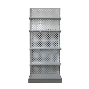 Supermarket Gondola Shelving Heavy Duty Metal Racks Shelves for Shop Metal Fruit Vegetable Shelves Supermarket