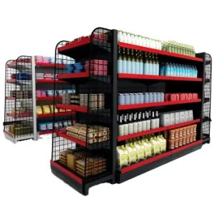 Supermarket Gondolas and Shelves