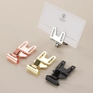 Supermarket Label Clip Metal Clip Convenience Store Product Price Tag Advertising Clip Double-Headed Price Tag Holder