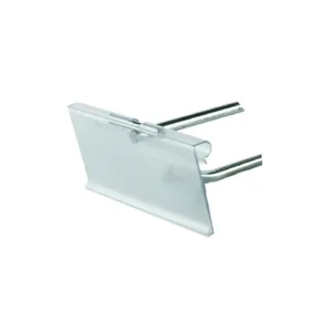 Supermarket Label Display Hook Sign Holder 80*42mm Price Tag Holder 60*42mm Plastic Clear