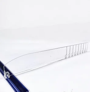 Supermarket Manufacturer Plastic Shelf Dividers C Automatic Adjustable Width Shelf Divider Pusher System Shelf Dividers