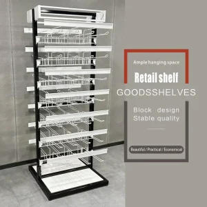 Supermarket Metal Retail Display Stand Retail Shelving Mini Store Display Shelf Display Rack Supermarket Rack