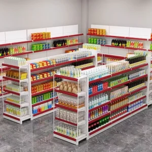 Supermarket Metal Store Shelving Display Shelves Grocery Display Rack Shelf for Shop