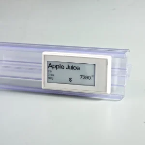Supermarket PVC Electronic Shelf Price Tag Label Holder Rail for ESL