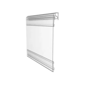 Supermarket PVC Price Tag Holder Soft Hinge Clip