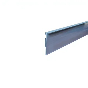 Supermarket PVC Shelf Price Rail Metal Display Holder for Plaques Warehousing and Supermarket Supply