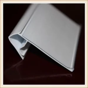 Supermarket Plastic Shelf Price Strip for Wire Shelving
