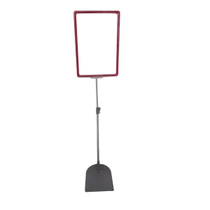 Supermarket Pop Advertising Poster Display Stand Rack A4 Frame Price Tag Sign Promotions Poster Frame Sign Holder Display Stand