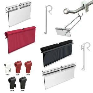 Supermarket Price Tag Holders Label Holder for Supermarket Shelf