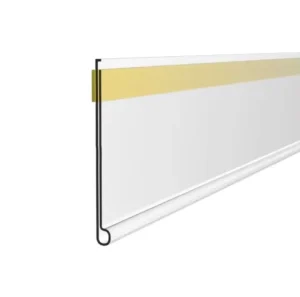 Supermarket Price Tag Label Adhesive Data Strips Shelf Holder Shelf Price Label Holder Transparent Ticket Strip