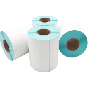 Supermarket Pricing Label Thermal Sticker Waterproof Shipping Barcode UPC Code Self-Adhesive Tag for Packaging Labels