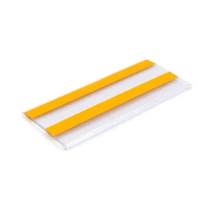 Supermarket Retail Plastic PVC Data Strip Label Tag Adhesive Price Holder for Shelves