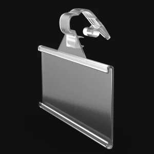 Supermarket Reusable Plastic Shelf Label Holder Wire Price Tag for Pantry Retail Shopping Mall Store