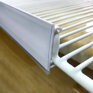 Supermarket Shelf Label Strip Price Strip Paste Tobacco Liquor Cabinet Label Strip Food Grade Eco Friendly Transparent PVC