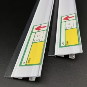 Supermarket Shelf Labels Card Strips High Definition Transparent Thick Tape Blocking Universal Grid Tags Price Tag Labels