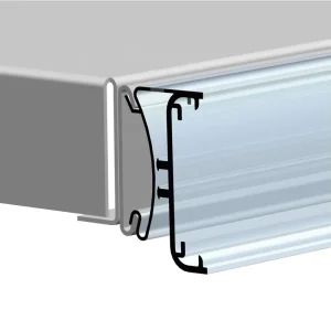 Supermarket Shelf Rfid Esl Price Tag Esl Label Holders Digital Electronic Data Strip