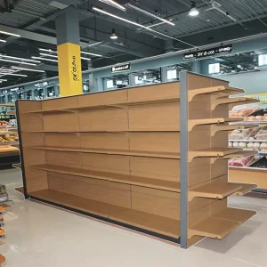 Supermarket Shelves Gondola Metal Retail Storage Furniture For Shopping Malls Grocery Stores Antistatic Fachwerkregal Heavy Duty