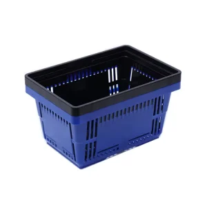 Supermarket Shopping Basket Supermarket Plastic Handle Shopping Basket