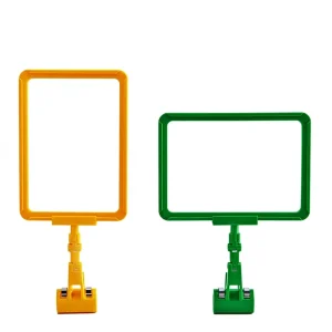Supermarket Shopping Mall Daily Necessities Display Sign Clothing Store Data Strip Promotion Sign Plastic Supply Easy