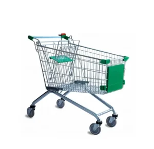 Supermarket Shopping Trolley Shopping Cart Chromed Hand Trolley