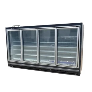 Supermarket Showcase Meat Shop Deli Showcase Fresh Counter Open Door Chiller Meat Display Fridge for Butchery Store