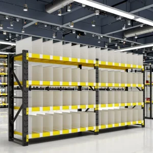 Supermarket Storage Racks Heavy Duty Single Sided Metal Divider Shelves Efficient Store Separators Partitions Freestanding Back