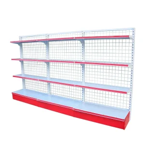 Supermarket Store Shelf Rack for Supermarket Convenience Store Wire Grid Supermarket Shelf Grocery Retail Display Stands