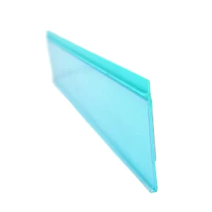 Supermarket Warehousing Tag Label Holder Colored Plastic PVC Price Tag for Products