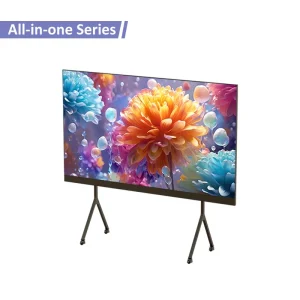 Supports Screen Mirroring of PC Smartphone ipad Full Color P2 Mobile Stand Indoor Led Screen Display for Kindergarten Media