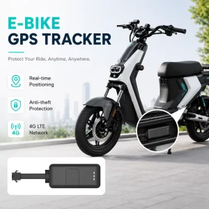 TY04 GPS Tracker 4G LTE Car Motorcycle Anti-Theft Tracking Device with 1-Year Free Web & APP Platform