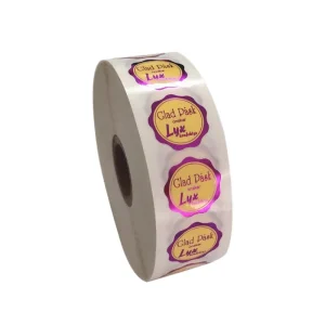 Tag Wine Product Paper Private Printing Perfume Bottle 10Ml Vial Candle Thermal White Logo Customized Sticker Packaging Label
