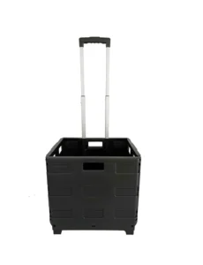The 20KGS Factory Customized 2 Wheel Box Type Shopping and Storage Trolley Is Suitable for Various Scenarios