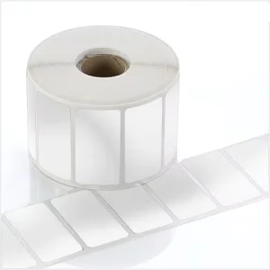 Thermal Barcode Labels Stickers 50*25mm Address Labels Strong Adhesive High Shipping Labels for Food Rolled Packaging