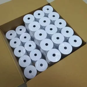 Thermal Cashier Paper Roll Factory Direct Supply Waterproof 100% Virgin Wood Pulp 57mm/58mm/80mm OEM Available