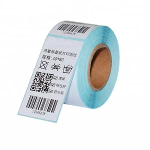 Thermal Labels Waterproof Adhesive Sticker Rolls Coloured Shipping Label for Printer