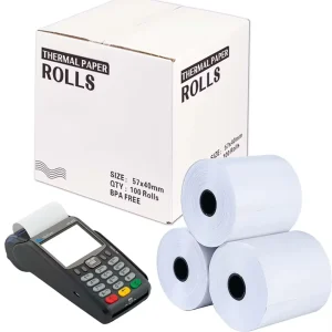 Thermal Paper Rolls 80mm X 70mm for POS Receipt Printer