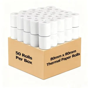 Thermal Paper Rolls Papel Termico 80 X 80mm for Cash Register Printer Paper ATM Receipt Paper Roll Thermal