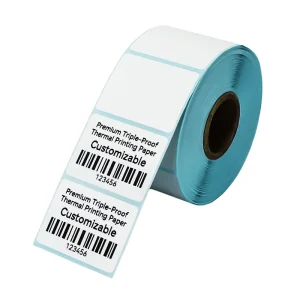 Thermal Printing Three Proof Eco Friendly Customizable Packaging Labels with Barcode for Grocery Food Logistics & Medicine