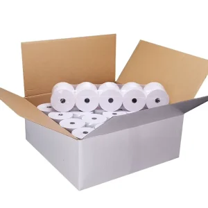 Thermal Printing Waybill Shipping Jumbo Labels Self-Adhesive Packaging Paper Tag Barcode Sticker Label Rolls