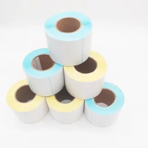 Three layer Heat sensitive Paper Heat sensitive Self adhesive Labels Barcode Printing Paper Heat sensitive Printing Labels