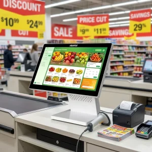 Touch Screen Point of Sale 15.6inch Android Pos Terminal Cash Register All in One Machine Pos Retail Terminal System